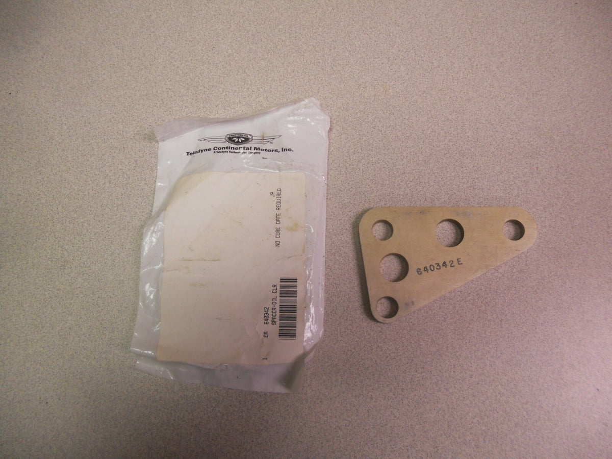 Continental Oil Cooler Spacer, p/n 640342E — New