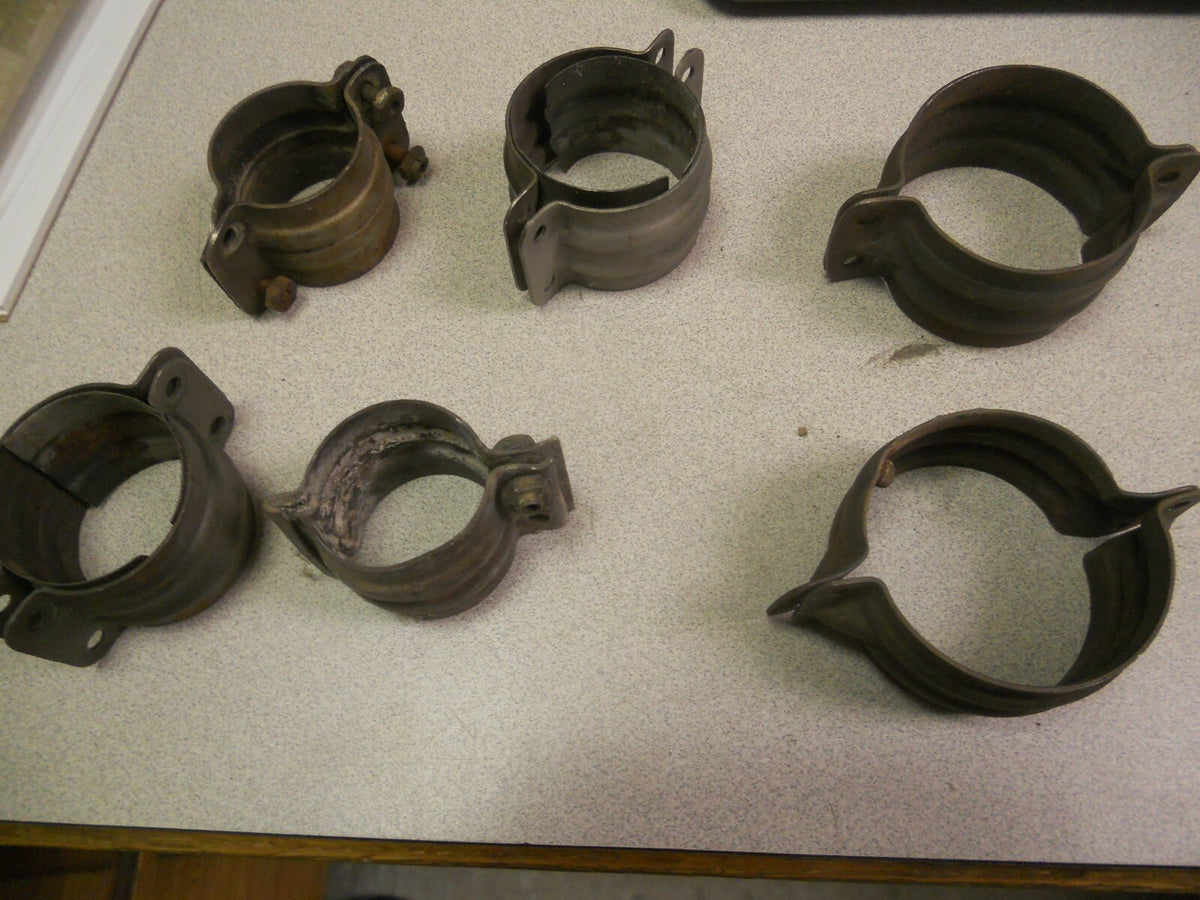 Continental exhaust clamps