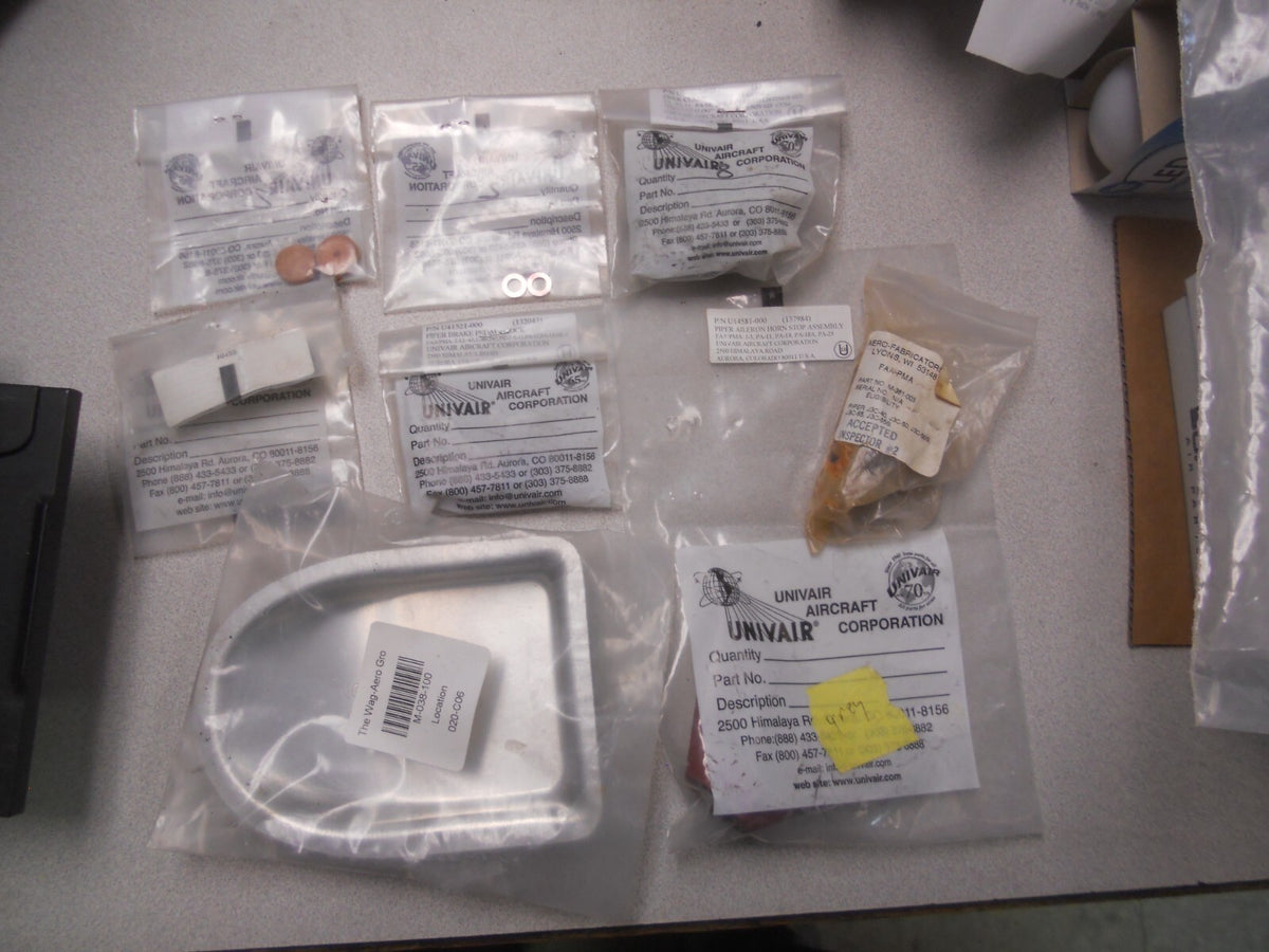 Piper J3 assorted parts lot