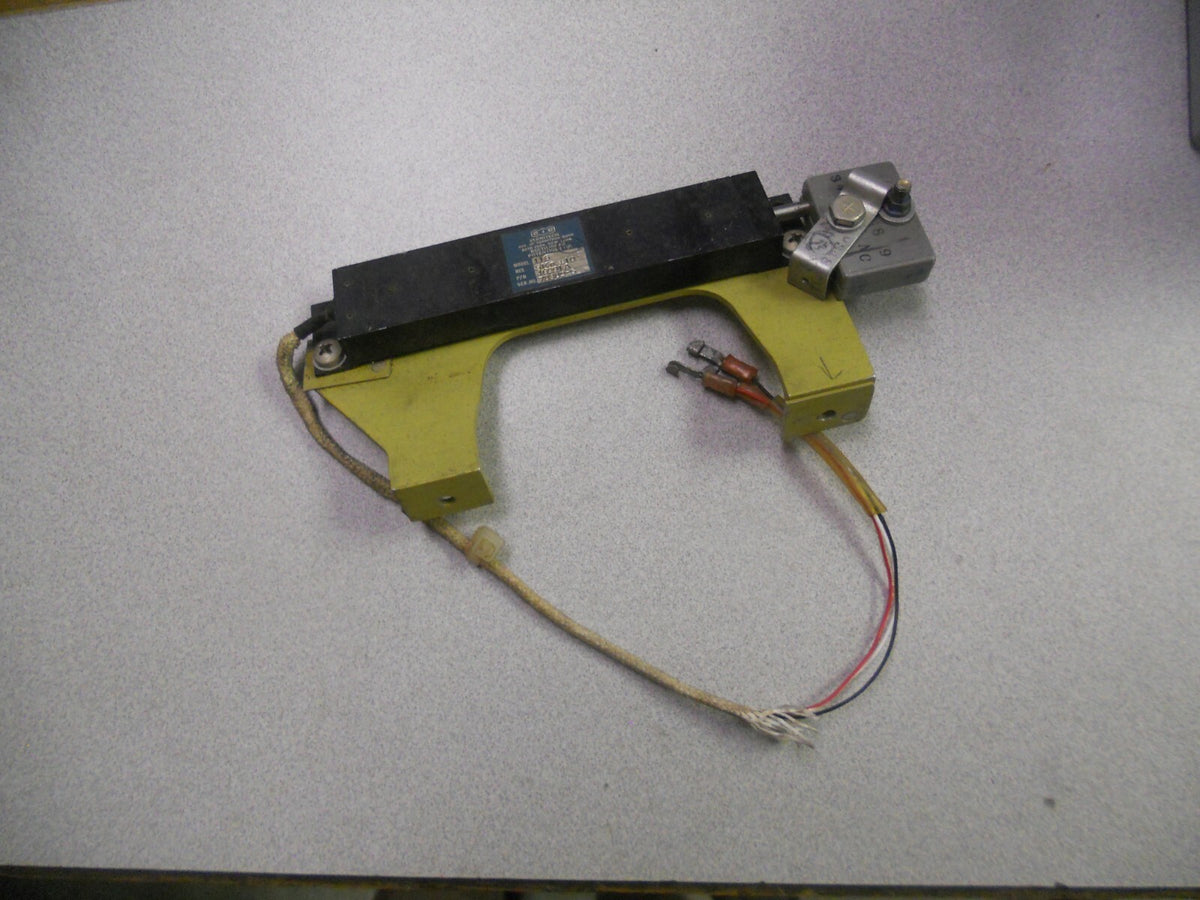 Vernitech Model 116 Switch, p/n 46991A — As Removed