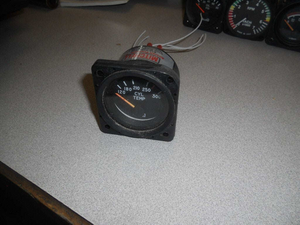 Mitchell Cylinder Temperature Gauge, 2 1/4", p/n D1-211-5109