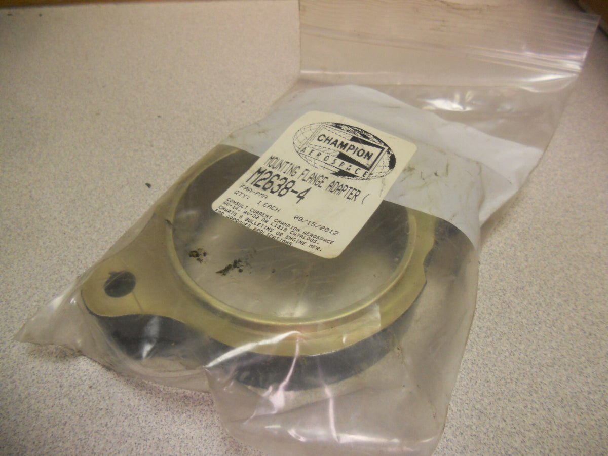 Champion Magneto Mounting Flange, p/n M2638-4 — New