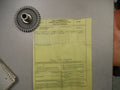 Lycoming Oil Pump Gear and Scavenger, p/n 68467 — GSO-480, Used, Yellow Tag