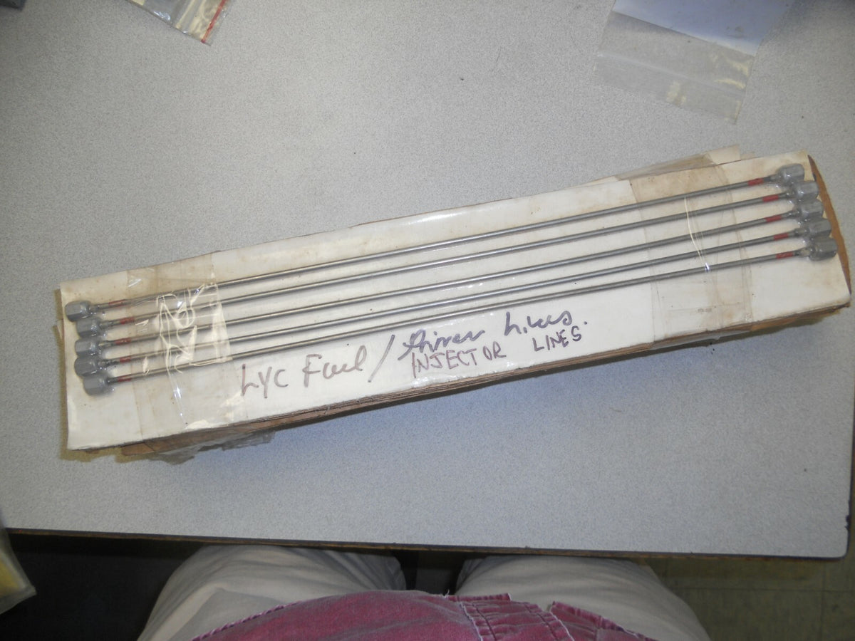 Lycoming fuel injector lines set of 4