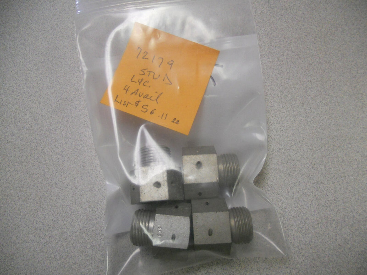 Lycoming Stud, p/n 72179 — New Old Stock (Set of 4)