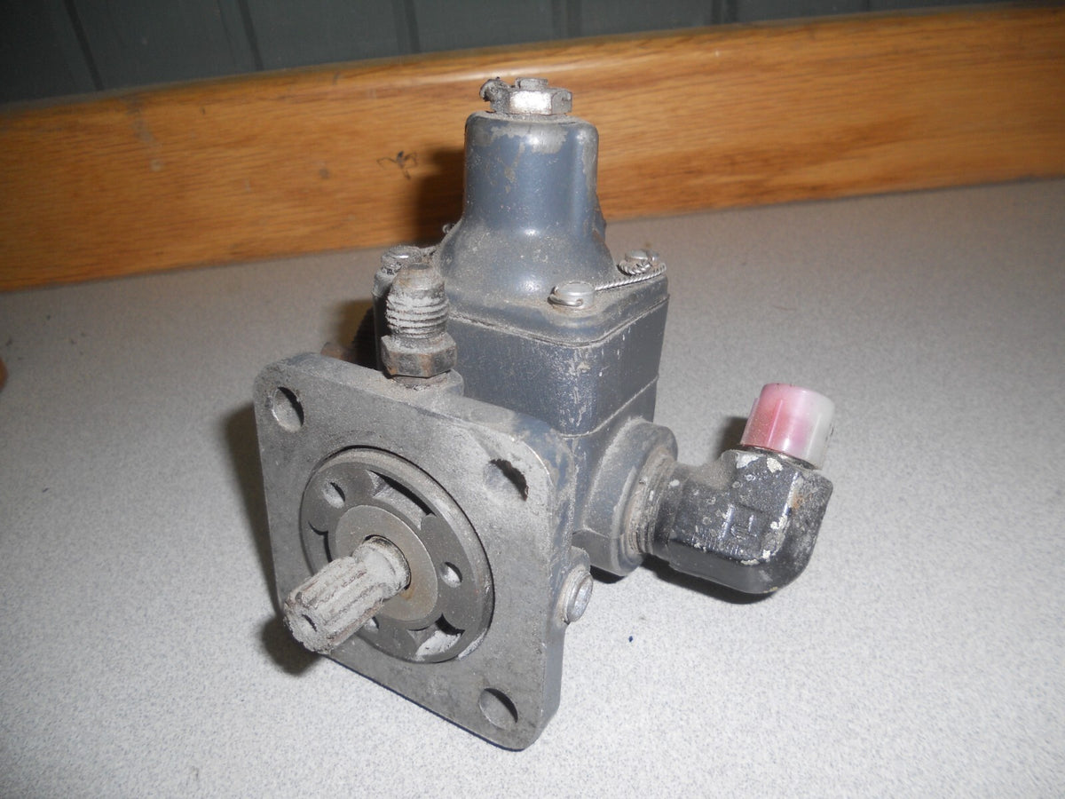 Fuel pump with red oval head
