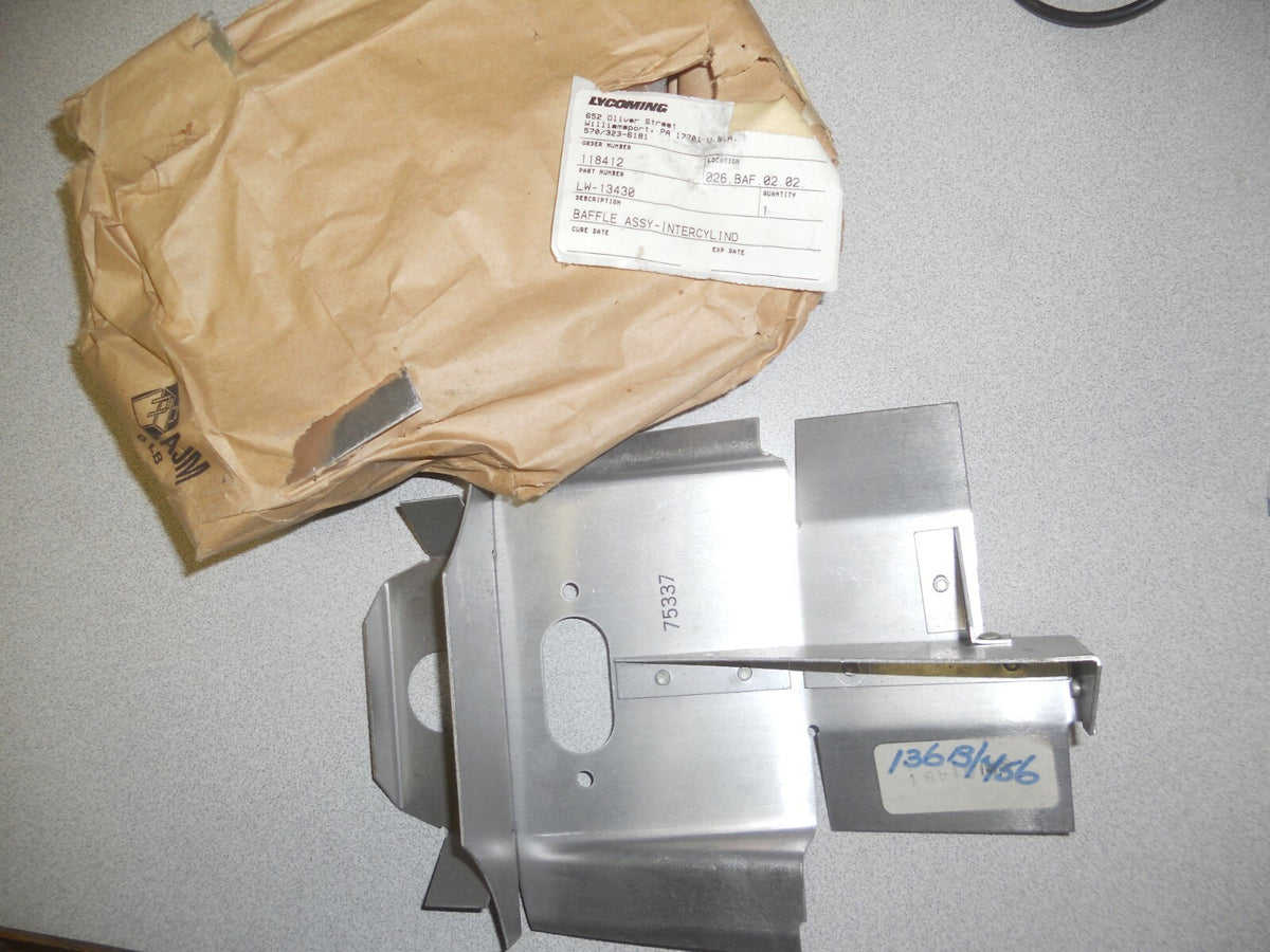 Lycoming baffle assembly p/n LW-13430