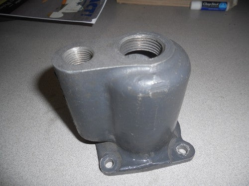 Lycoming Oil Filter Housing, p/n 69510 — As Removed, Serviceable